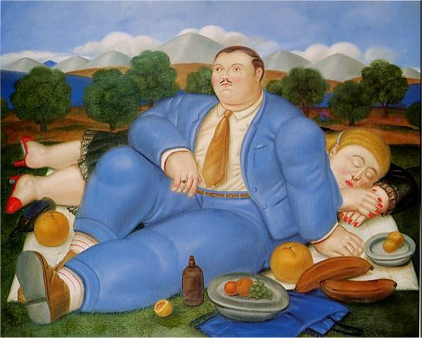 Fernando Botero The Nap 1982